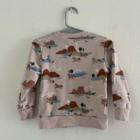 Little Sleepies Play Western Sweatshirt - Picture 3 of 5